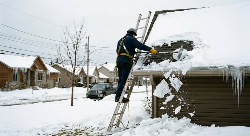 Ice Dam Removal in Bellevue, WA