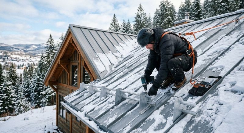 Snow Guard Installation in Olympia, WA
