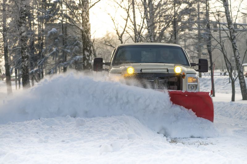 Driveway Snow Plowing