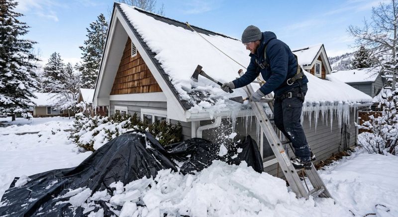 Ice Dam Removal in Tacoma, WA