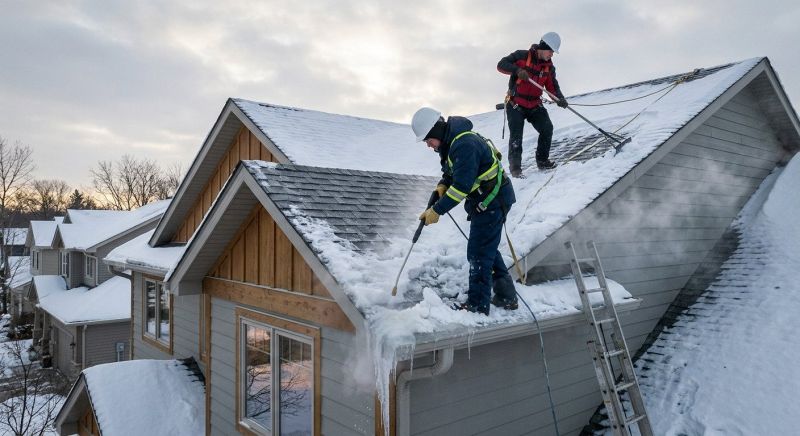 Ice Dam Removal in Columbia, MO
